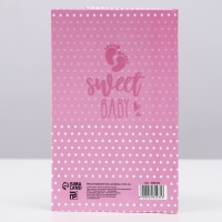 Папка для медицинского полиса "Мишка" для девочки, 17,5 х 11,3 см