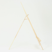 Мольберт тип &laquo;Лира&raquo; 175 х 64 см, с бегунком, неокрашенное дерево, Calligrata