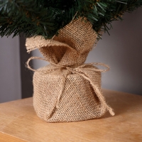 Ёлка искусственная настольная "Классическая белоснежная " шишка серебро 55 см Ёлка искусственная настольная "Классическая белоснежная " шишка серебро 55 см