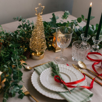 Светодиодная фигура &laquo;Ёлка плетёная&raquo; 8 &times; 30 &times; 8 см, металл, батарейки АААх3 (не в комплекте), свечение тёплое белое