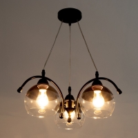 Светильник "Эйсон" 3хЕ27 40Вт черный 51х51х60 см BayerLux Светильник "Эйсон" 3хЕ27 40Вт черный 51х51х60 см BayerLux