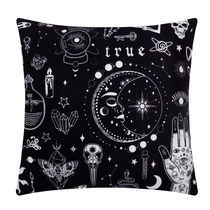 Наволочка декоративная Этель «Эзотерика» 40х40 см, 100% п/э, велюр Наволочка декоративная Этель «Эзотерика» 40х40 см, 100% п/э, велюр