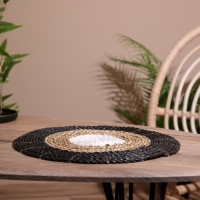 Коврик плетёный круглый 35 см Коврик плетёный круглый 35 см