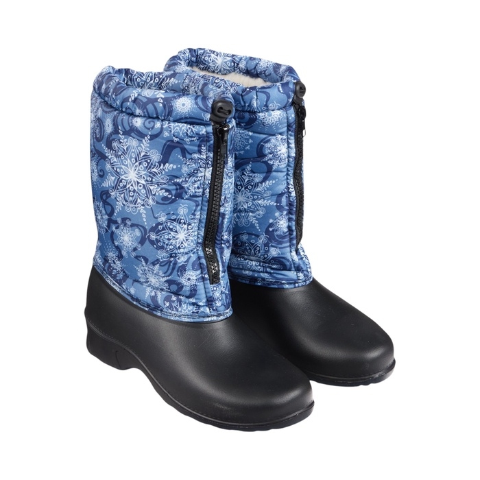 Сапоги женские комбинированные с фиксатором, иск. мех, цвет МИКС, до -25&deg;, С-35.354Б, размер 38