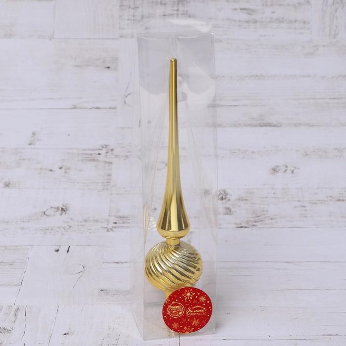 Наконечник Наконечник "Классика полосы" 25 см, золото