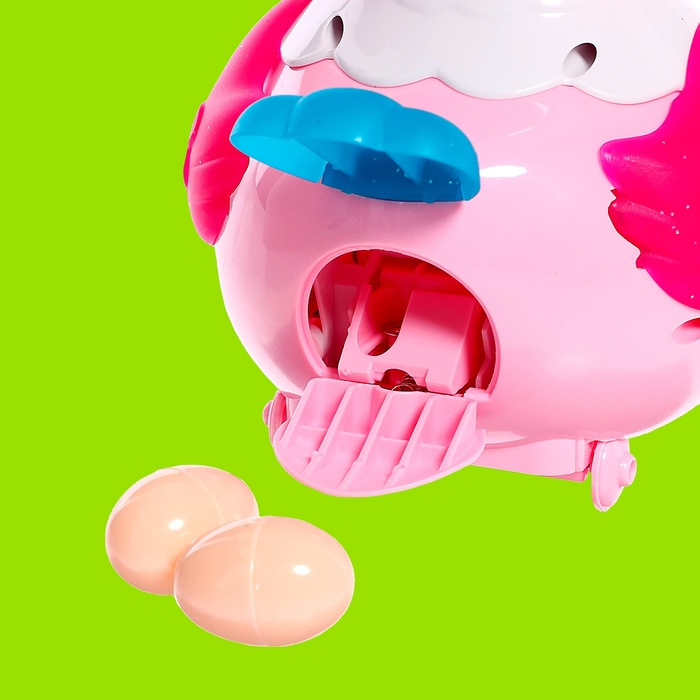Развивающая игрушка &laquo;Курочка&raquo;, световые и звуковые эффекты, несёт яица, МИКС
