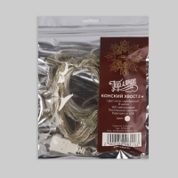 Гирлянда &laquo;Конский хвост&raquo; 8 нитей по 2 м, IP20, серебристая нить, 160 LED, свечение белое, USB