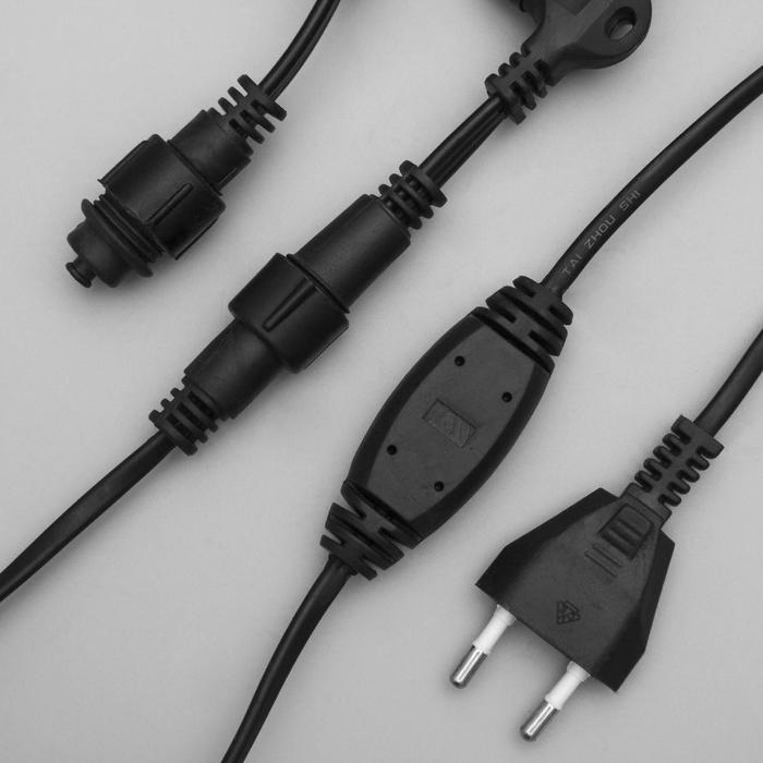 Гирлянда «Занавес» 2 × 3 м, IP44, УМС, тёмная нить, 760 SMD-LED, свечение тёплое белое, 220 В Гирлянда «Занавес» 2 × 3 м, IP44, УМС, тёмная нить, 760 SMD-LED, свечение тёплое белое, 220 В