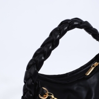 Сумка-багет на молнии, цвет чёрный Сумка-багет на молнии, цвет чёрный