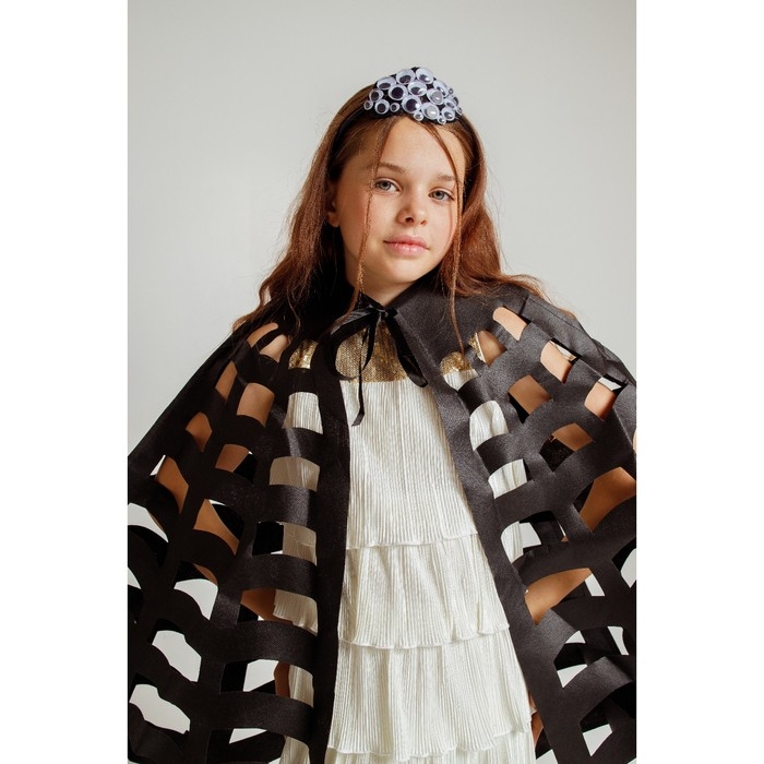 Карнавальный набор &laquo;Паук&raquo;: накидка и ободок