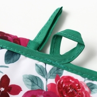 Кухонный набор 2 пр.Доляна Розы прихватка 17*17см, варежка-прихватка  26*16 см,100%п/э