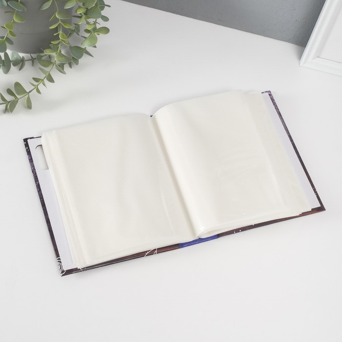 Фотоальбом 100 фото 13х18 см с окном "Мой фотоальбом"  15,5х19,5 см