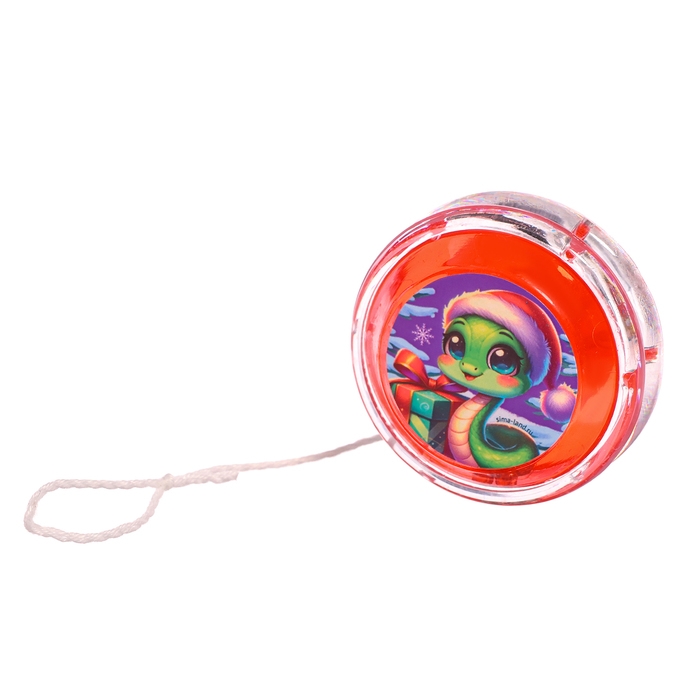 Новый год. Йо-Йо «Играем вместе», змейки, d= 5,5 см Новый год. Йо-Йо «Играем вместе», змейки, d= 5,5 см