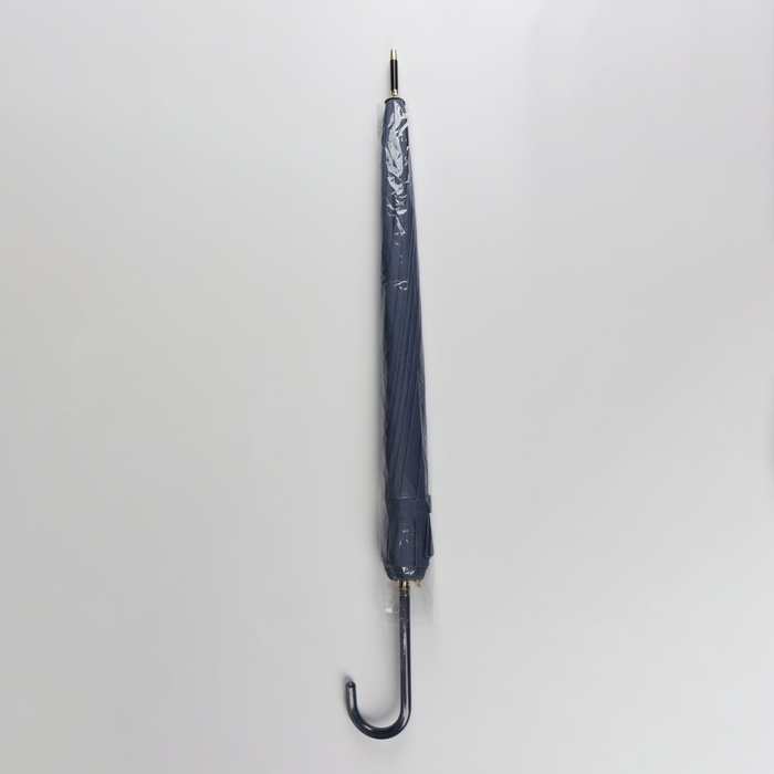 Зонт - трость полуавтоматический &laquo;Однотон&raquo;, эпонж, 16 спиц, R = 53/60 см, D = 120 см, цвет МИКС