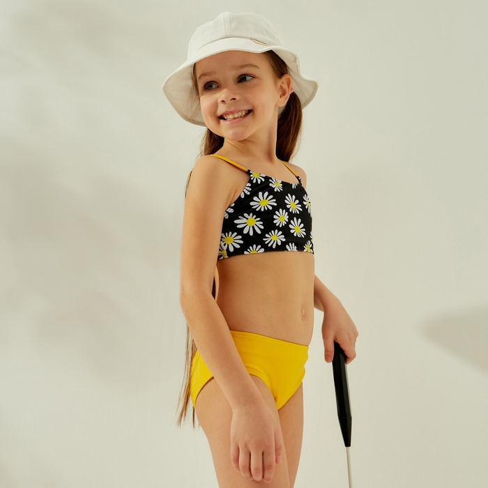 Купальный костюм детский KAFTAN "Ромашки" рост 134-140 (36)