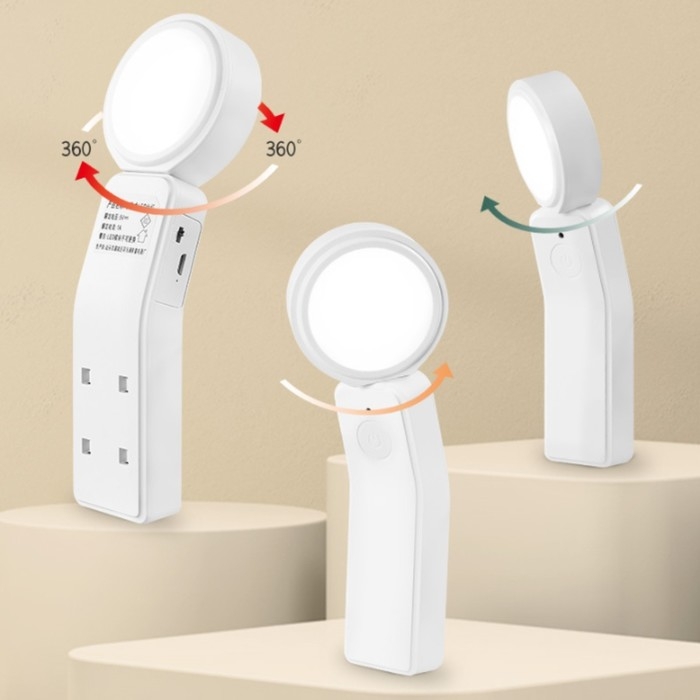 Светильник "Тренти" LED 3Вт USB белый 2х6,5х19 см