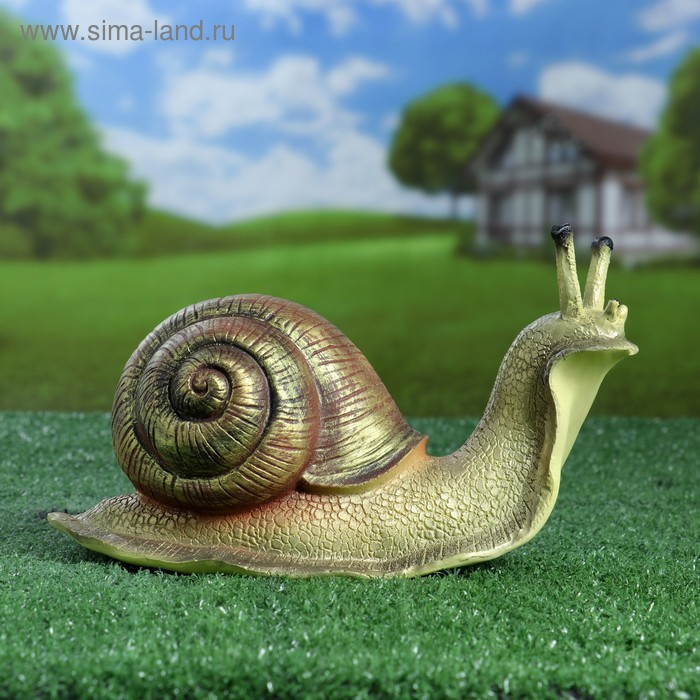 Садовая фигура Садовая фигура "Улитка" 27х11х17см