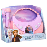 Музыкальный микрофон-сумочка «Холодное cердце», звук, свет МИКС Музыкальный микрофон-сумочка «Холодное cердце», звук, свет МИКС