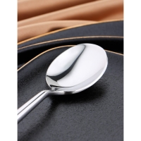 Ложка десертная из нержавеющей стали &laquo;Торнбери&raquo;, длина 18 см, толщина 6 мм, цвет серебряный