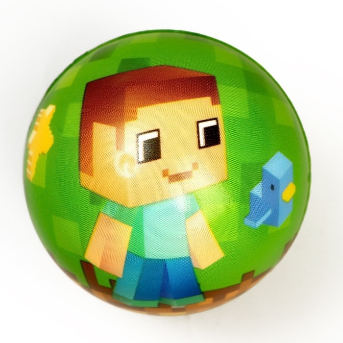 Мягкий мяч «Весёлый мячик», цвета МИКС Мягкий мяч «Весёлый мячик», цвета МИКС