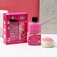 Подарочный набор косметики &laquo;Сладенький для тебя&raquo;, гель для душа 300 мл и соль для ванны 200 мл, ЧИСТОЕ СЧАСТЬЕ