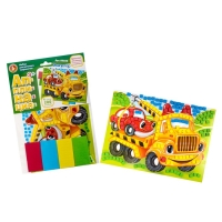 Набор для творчества &laquo;Эвакуатор&raquo;, аппликация, 4 цв., 200 эл.