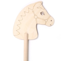 Игрушка «Лошадка на палке», «Раскрась меня», 65 см Игрушка «Лошадка на палке», «Раскрась меня», 65 см