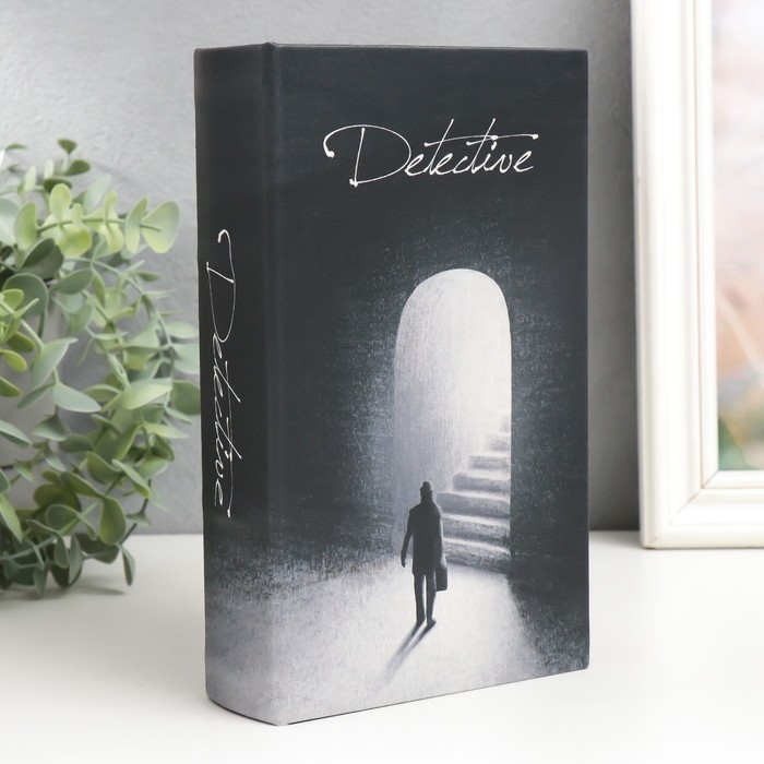 Сейф-книга дерево кожзам Сейф-книга дерево кожзам "Детектив. Лестница в арке" 21х13х5 см