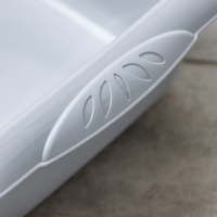 Таз квадратный Etna, 12 л, 40&times;38&times;15 cм, серый