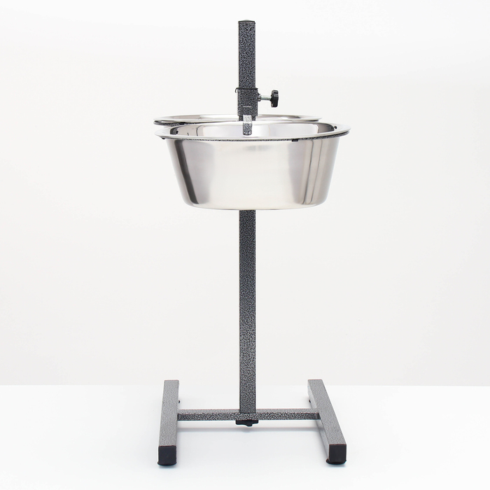 Регулируемая подставка с 2 мисками по 4 л, высота подставки 40 см Регулируемая подставка с 2 мисками по 4 л, высота подставки 40 см