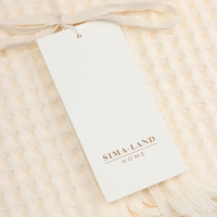 Полотенце вафельное SL HOME: Boho "Айвори" 30х60 см, 100% хлопок, 300 г/м2 Полотенце вафельное SL HOME: Boho "Айвори" 30х60 см, 100% хлопок, 300 г/м2