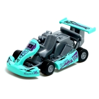 Машина металлическая «Картинг», инерция, цвет МИКС Машина металлическая «Картинг», инерция, цвет МИКС