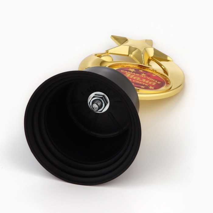 Кубок на День матери, наградная фигура: звезда &laquo;Самая лучшая мама на свете&raquo; золото, пластик, 18,5 х 7 х 7 см