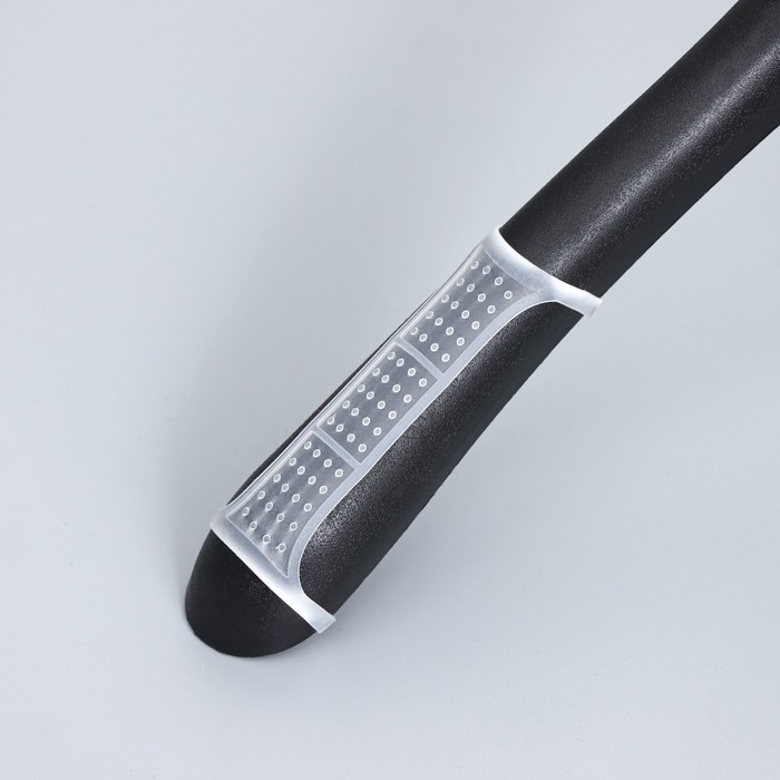 Накладки силиконовые для плечиков, антискользящие, набор 10 шт, 10&times;2,2 см, цвет белый