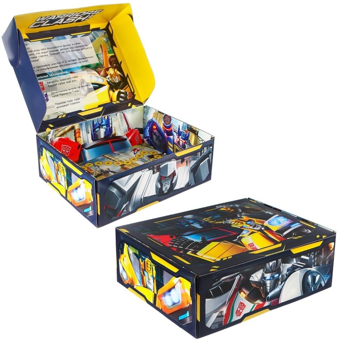 Подарочная коробка, складная, 28х21х9 см, Трансформеры Подарочная коробка, складная, 28х21х9 см, Трансформеры