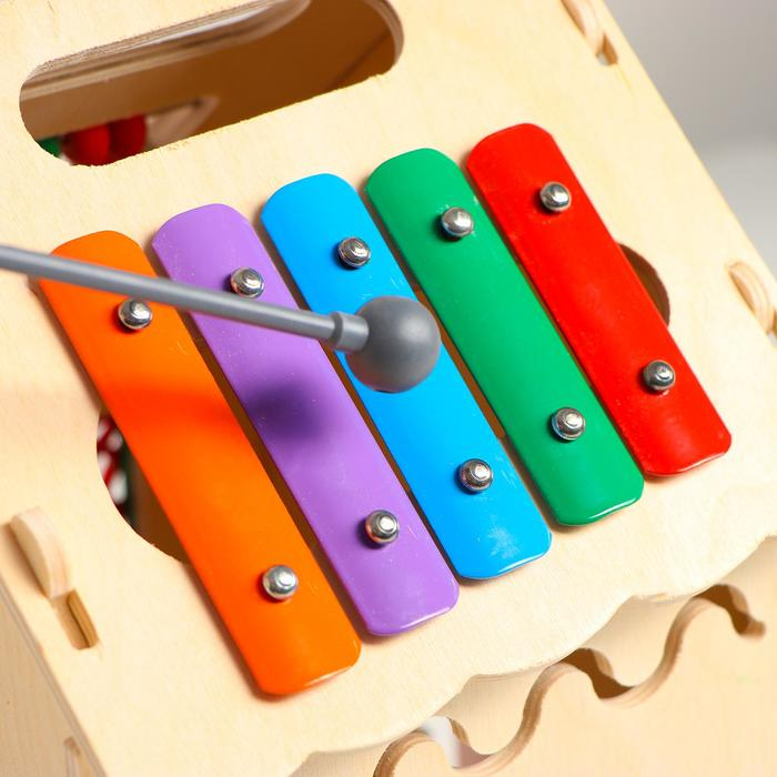 Бизиборд «Музыкальный домик» Бизиборд «Музыкальный домик»