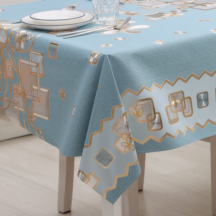 Клеёнка на стол &laquo;Джули&raquo;, на тканевой основе, рулон 20 метров, ширина 137 см