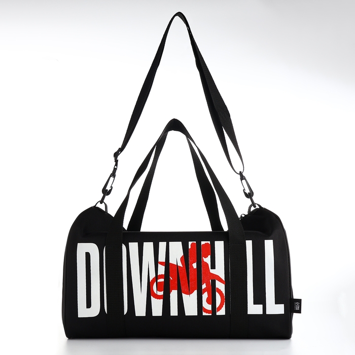 Сумка спортивная мужская, TEXTURA, маленький размер, цвет чёрный Сумка спортивная мужская, TEXTURA, маленький размер, цвет чёрный