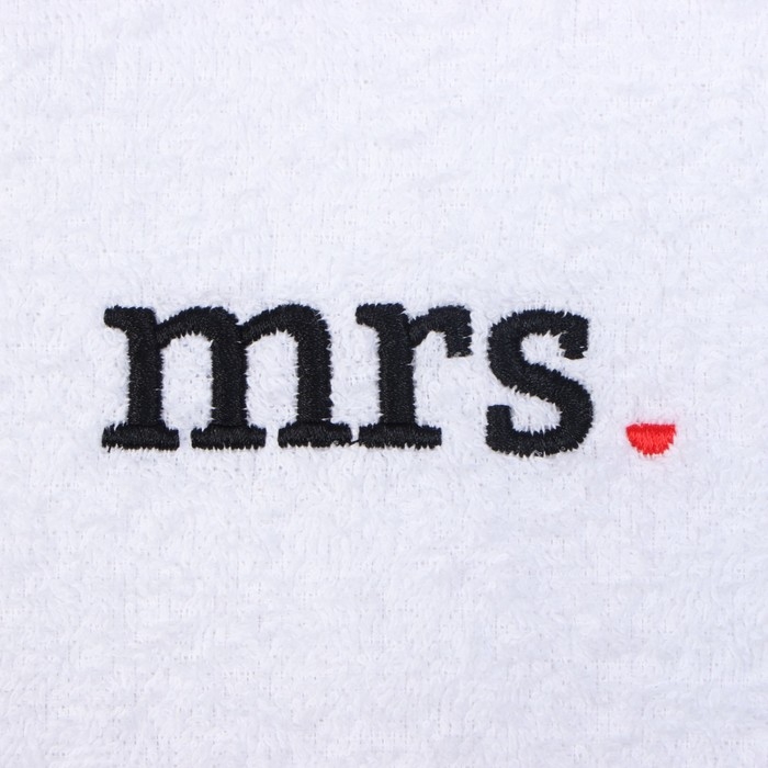 Полотенце махровое Полотенце махровое "Миссис" 70х130см 100% хлопок, 350 г/м2