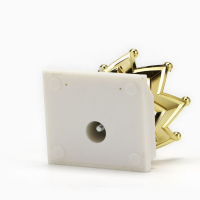 Наградная фигура, «Корона», золото, подставка пластик белая, 9 х 9 х 9 см. Наградная фигура, «Корона», золото, подставка пластик белая, 9 х 9 х 9 см.