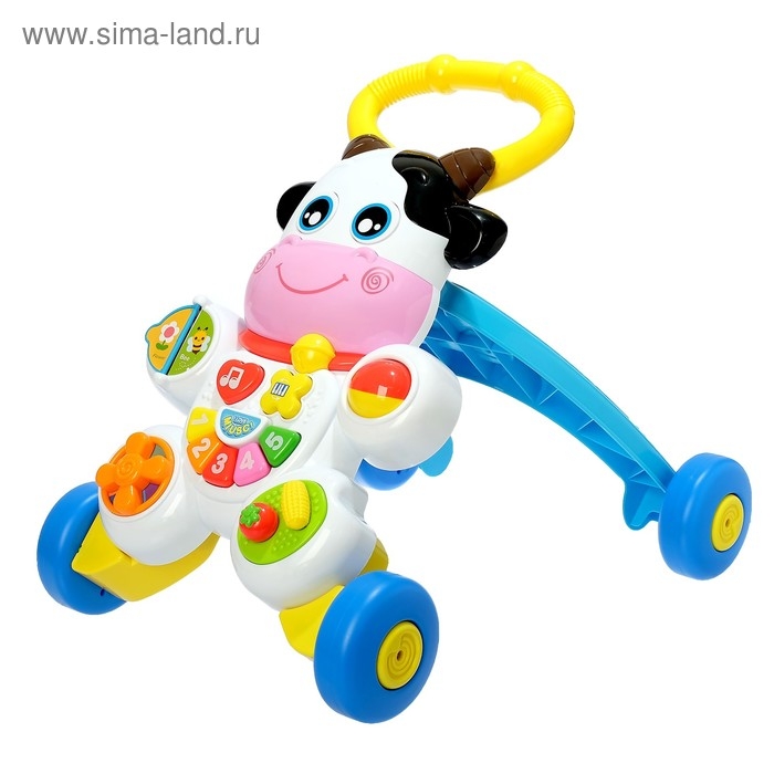 Каталка - ходунок &laquo;Коровка&raquo;, звуковые эффекты