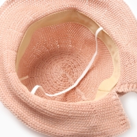 Шляпа для девочки MINAKU с бантом, цвет розовый, р-р 50-52