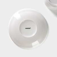 Набор чайный фарфоровый Magistro Basic bistro, 4 предмета: 2 чашки 200 мл, 2 блюдца d=15 см, цвет белый Набор чайный фарфоровый Magistro Basic bistro, 4 предмета: 2 чашки 200 мл, 2 блюдца d=15 см, цвет белый