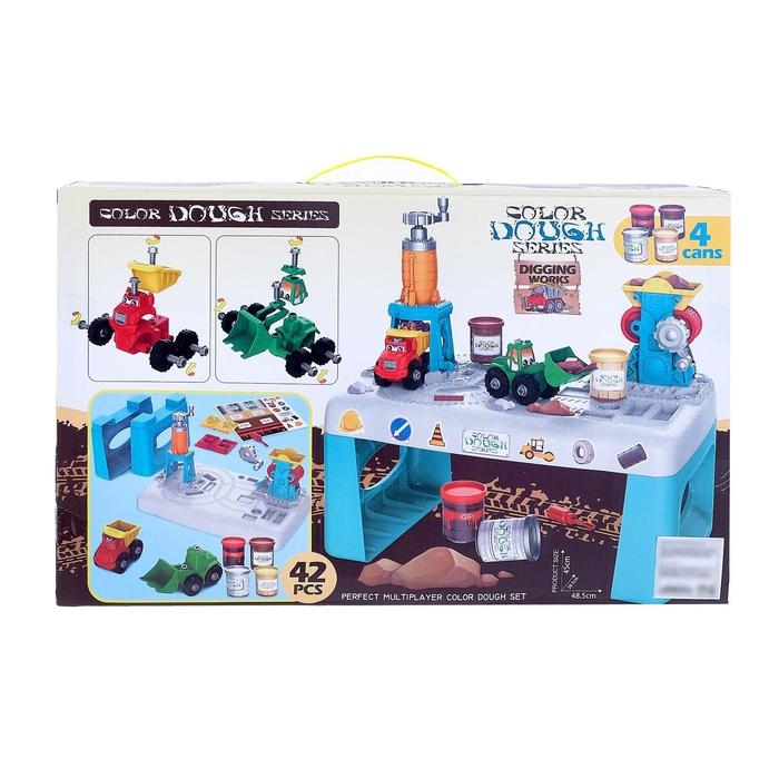 Игровой модуль &laquo;Фабрика&raquo; с пластилином, 42 элемента