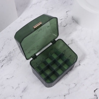 Органайзер для хранения «GREEN», 15 секций, 14 × 10,5 см, цвет зелёный Органайзер для хранения «GREEN», 15 секций, 14 × 10,5 см, цвет зелёный