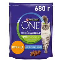 Сухой корм Purina One "Природа здоровья" для кошек, курица, 680 г Сухой корм Purina One "Природа здоровья" для кошек, курица, 680 г