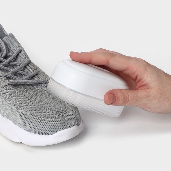 Щётка для обуви и одежды с мягким ворсом Доляна, 10&times;5,5&times;4,5, ворс 1,5 см