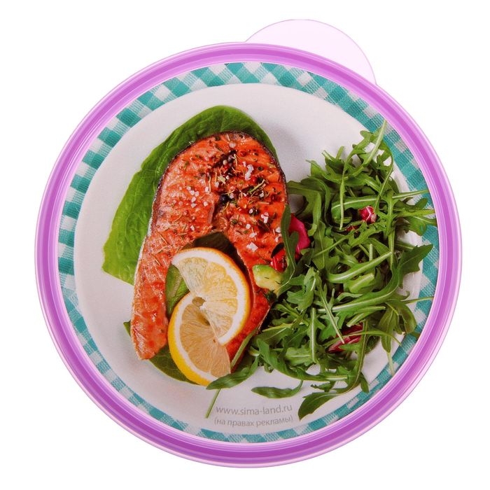Ланч-бокс &laquo;Рыба с лимоном&raquo;, 500 мл