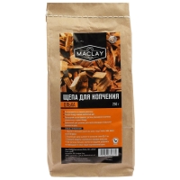 Щепа для копчения maclay, ольховая, 250 г Щепа для копчения maclay, ольховая, 250 г