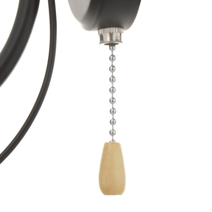 Бра 2026/1 E27 60Вт черный+хром 20х13,5х20 см Бра 2026/1 E27 60Вт черный+хром 20х13,5х20 см